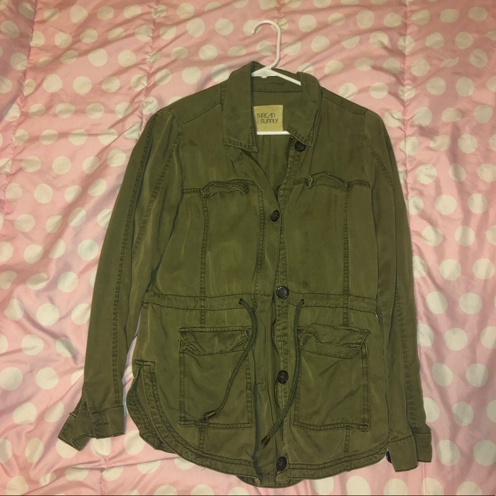 Green jacket